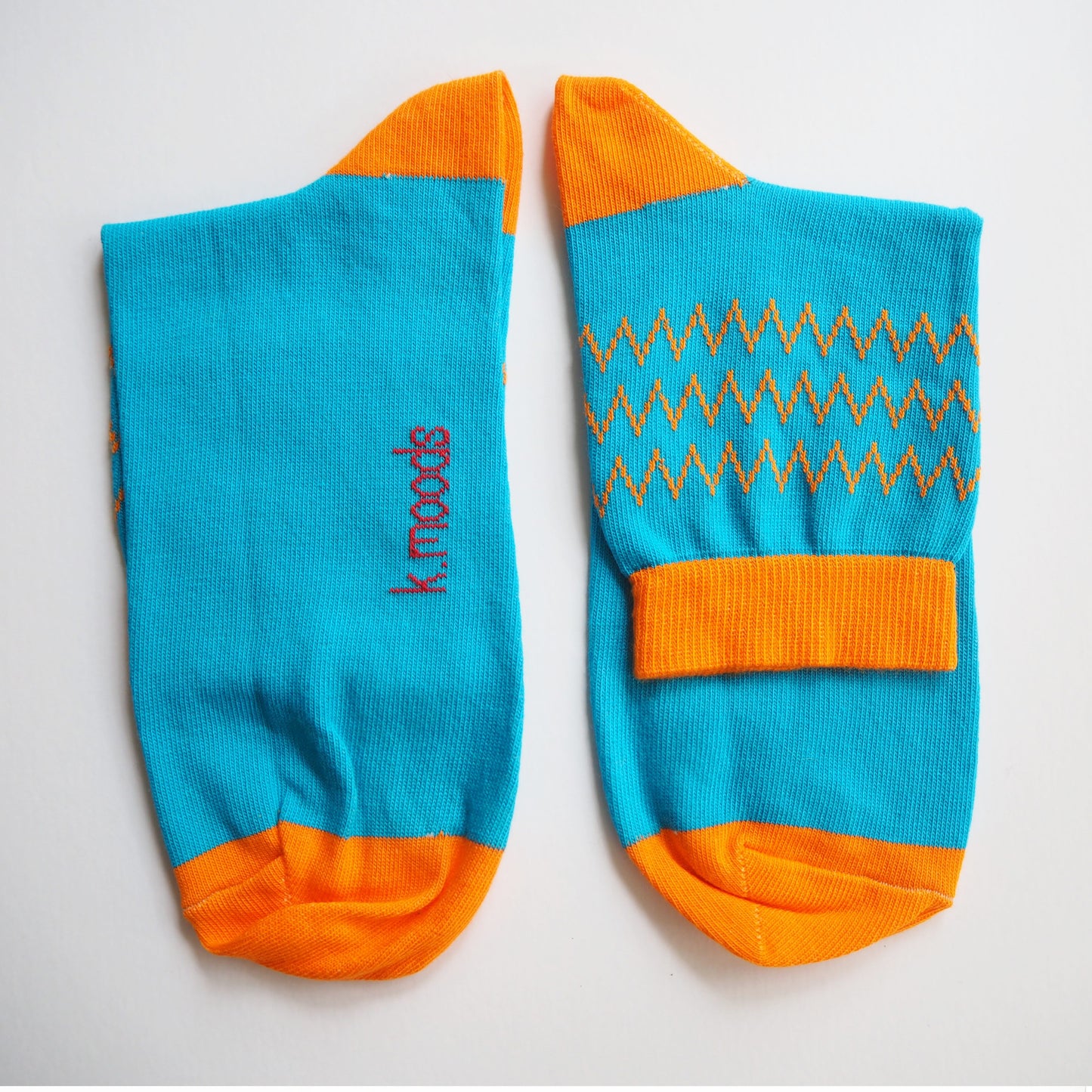K.Moods Bright Zig Socks