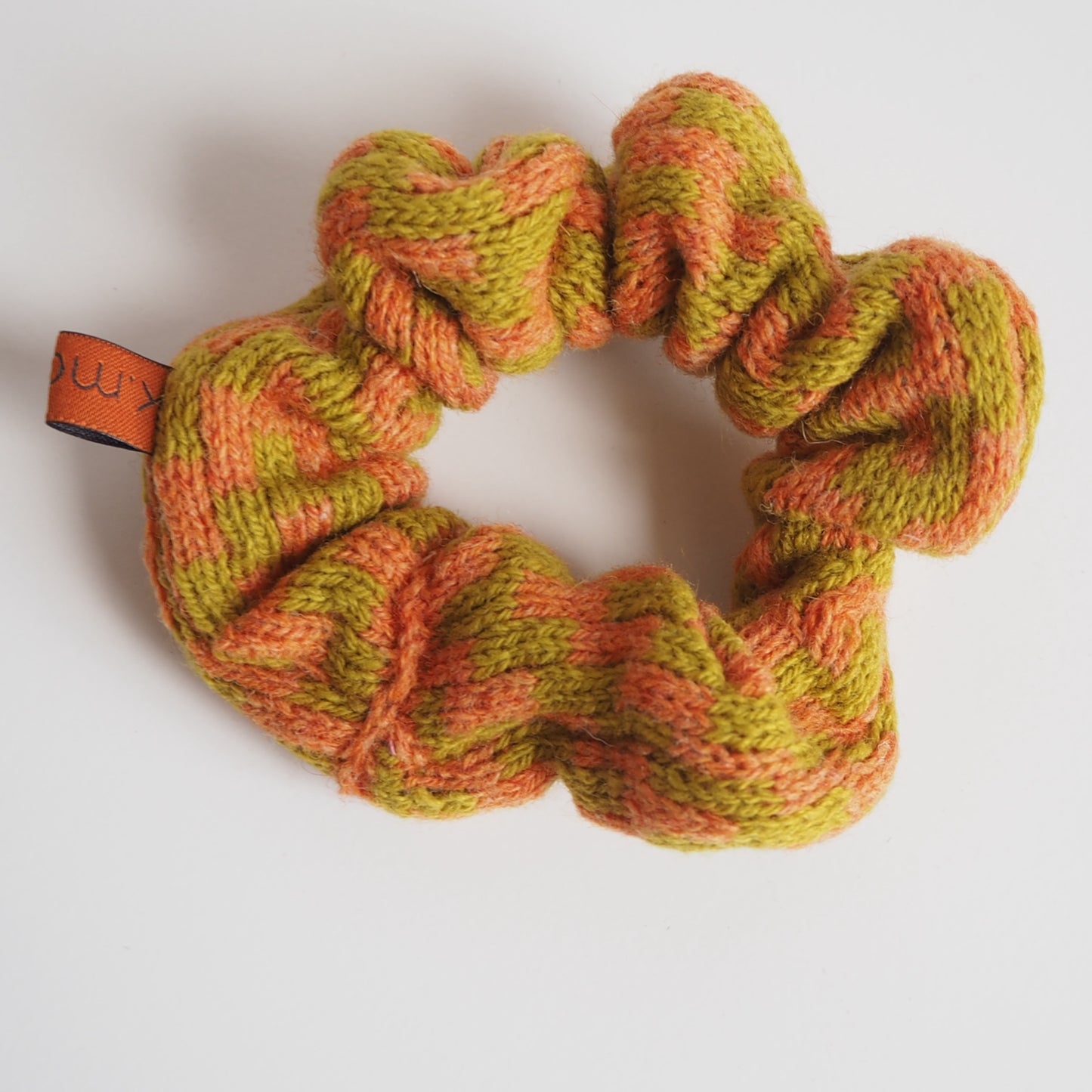 Stepped Chevron Scrunchie