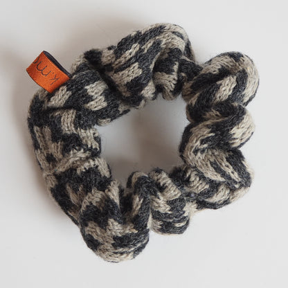 Stepped Chevron Scrunchie
