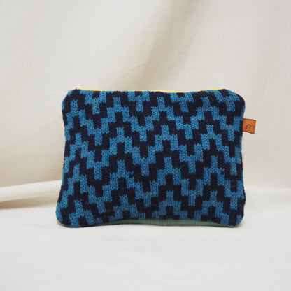 Stepped Chevron Purse