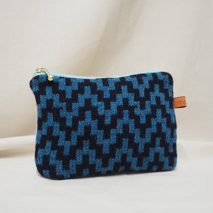 Stepped Chevron Purse