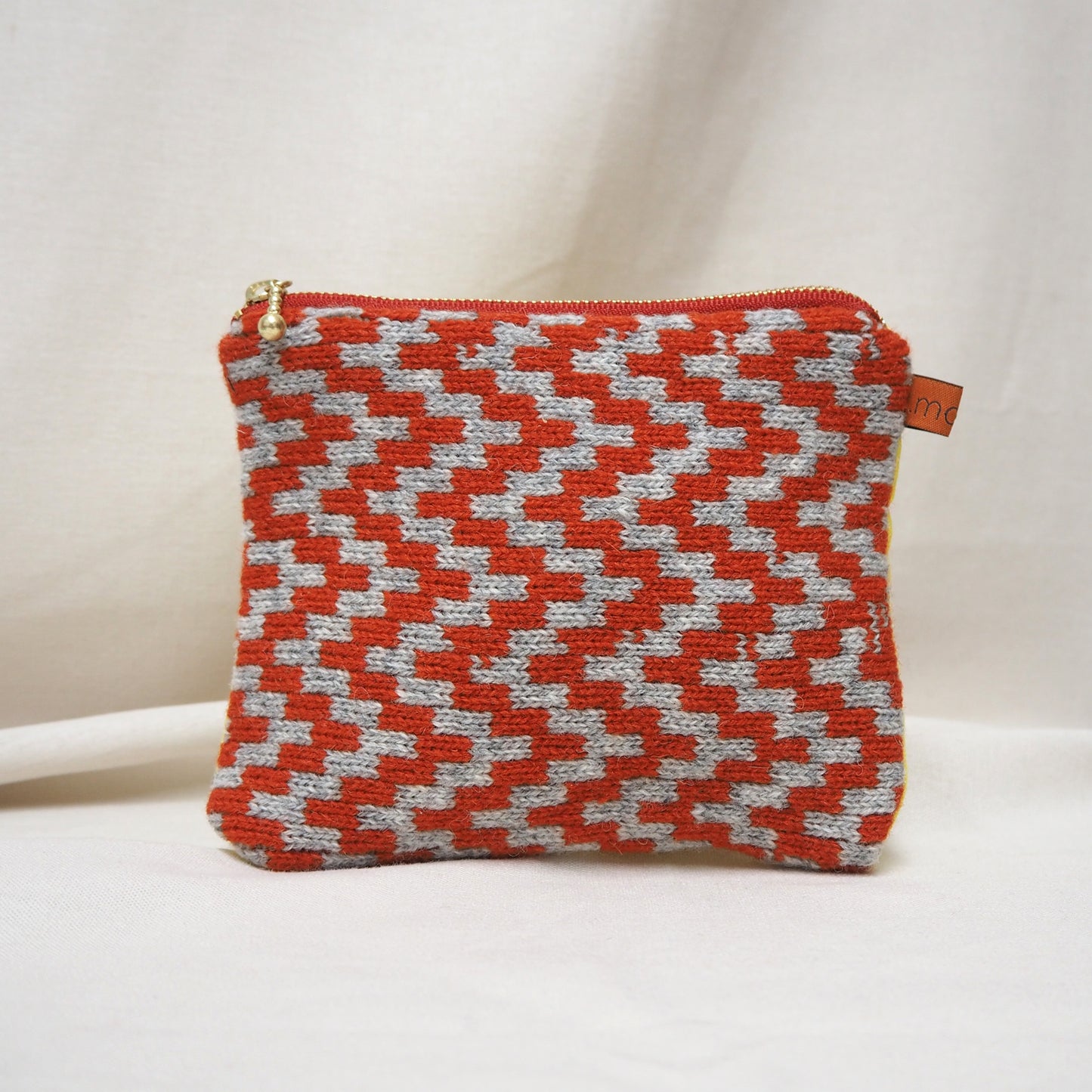 Stepped Chevron Purse