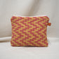 Stepped Chevron Purse