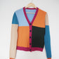 Colour Block Cardi - Sample Size S