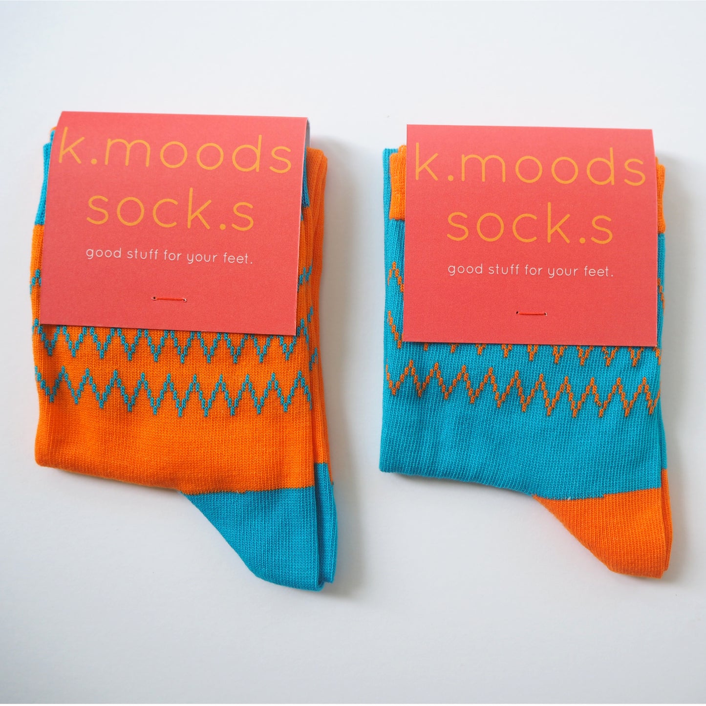 K.Moods Bright Zig Socks